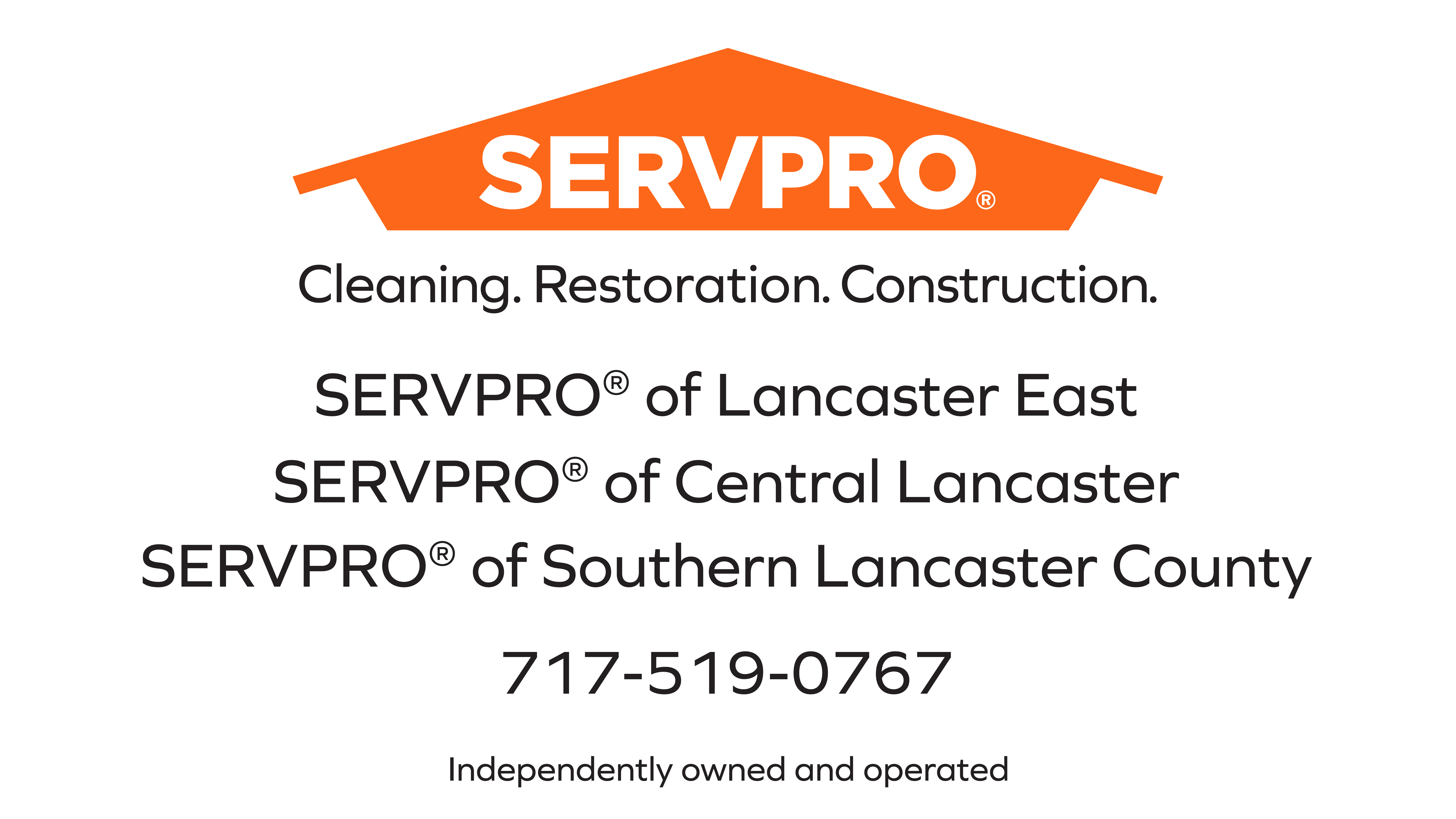 SERVPRO 3Lancaster Logo